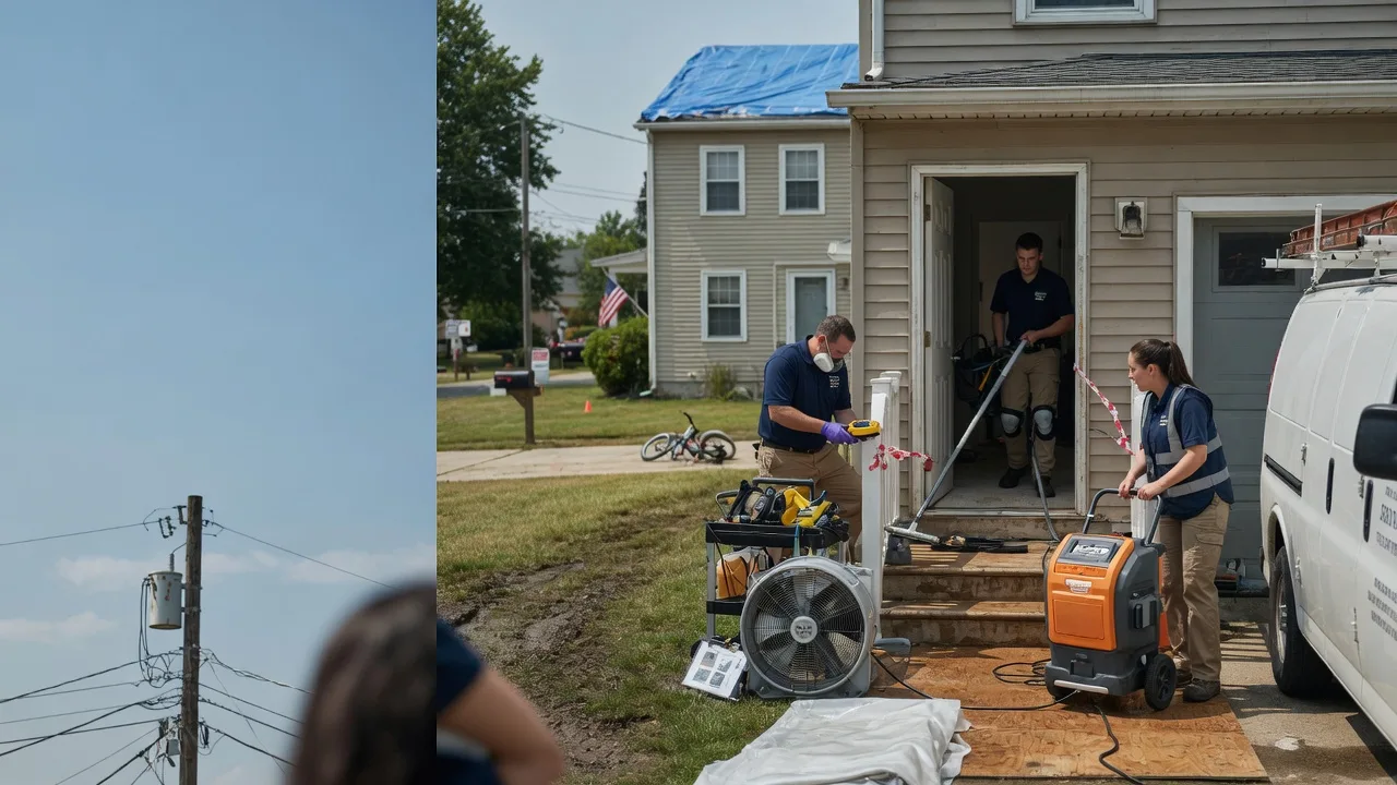 Water Damage Repair in Treichlers, PA near me